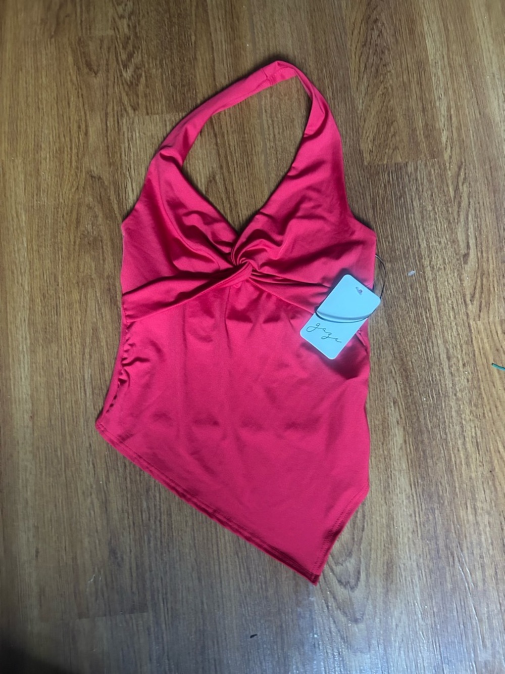 Red Halter Top